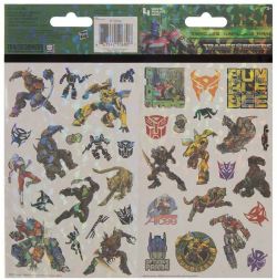 AUTOCOLLANTS TRANSFORMERS - 4 FEUILLES